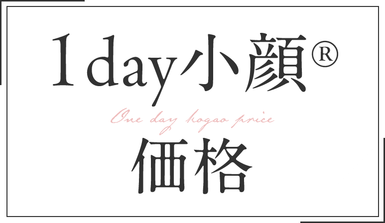 1day小顔価格