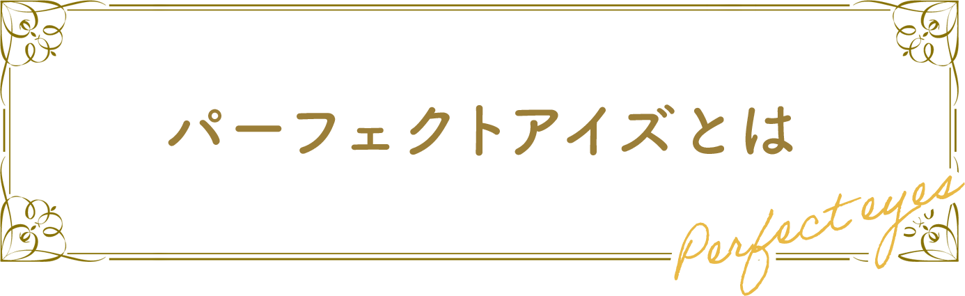 パーフェクトアイズ®︎とは？